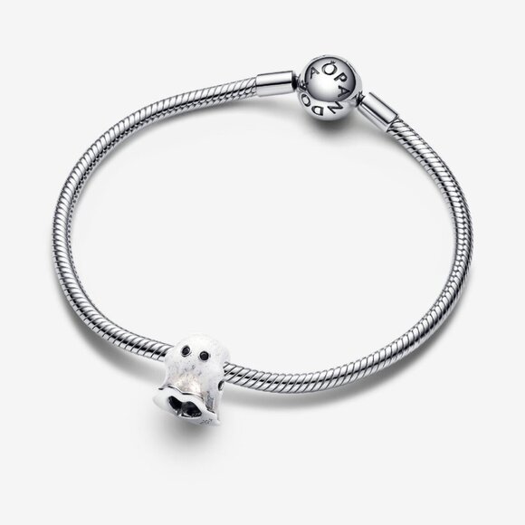 Pandora Glow-in-the-dark Boo Ghost Charm - Picture 5 of 5